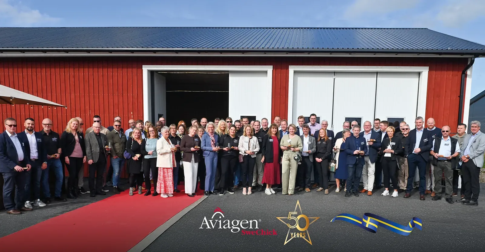 Aviagen SweChick and Nordic Poultry Producers Celebrate 50 Years Together
