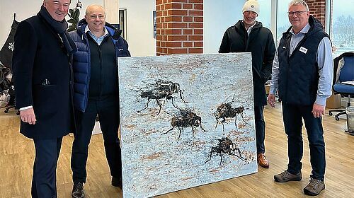 Biggest insect farm in Northern Europe opens