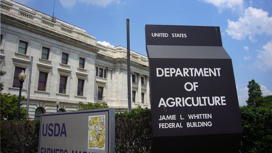 USDA sign