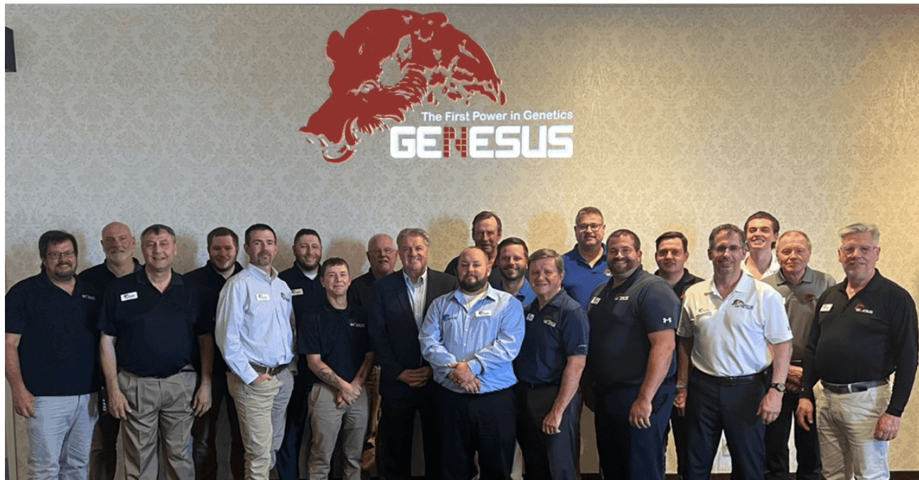 Genesus team present at the 2022 World Pork Expo