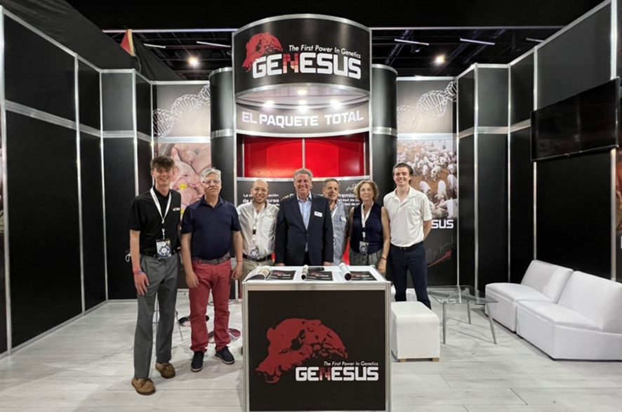 Genesus team at the National Swine Congress of Mexico