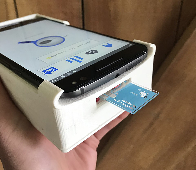 Verility's Fertile-Eyez proof-of-concept device utilized a smartphone app in combination with a mobile hardware unit that integrated microfluidics, optics and advances in consumer electronics that proved highly correlated with current gold standards.