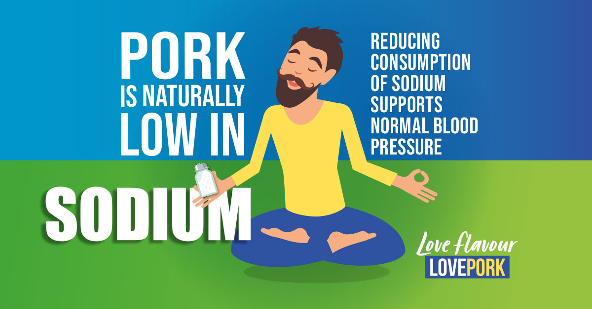 advertising banner for the AHDB love flavour love pork campaign