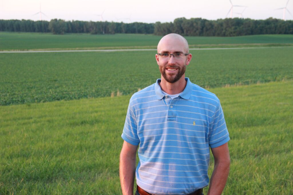Thomas Titus is a finalist for America's pig farmer of the year