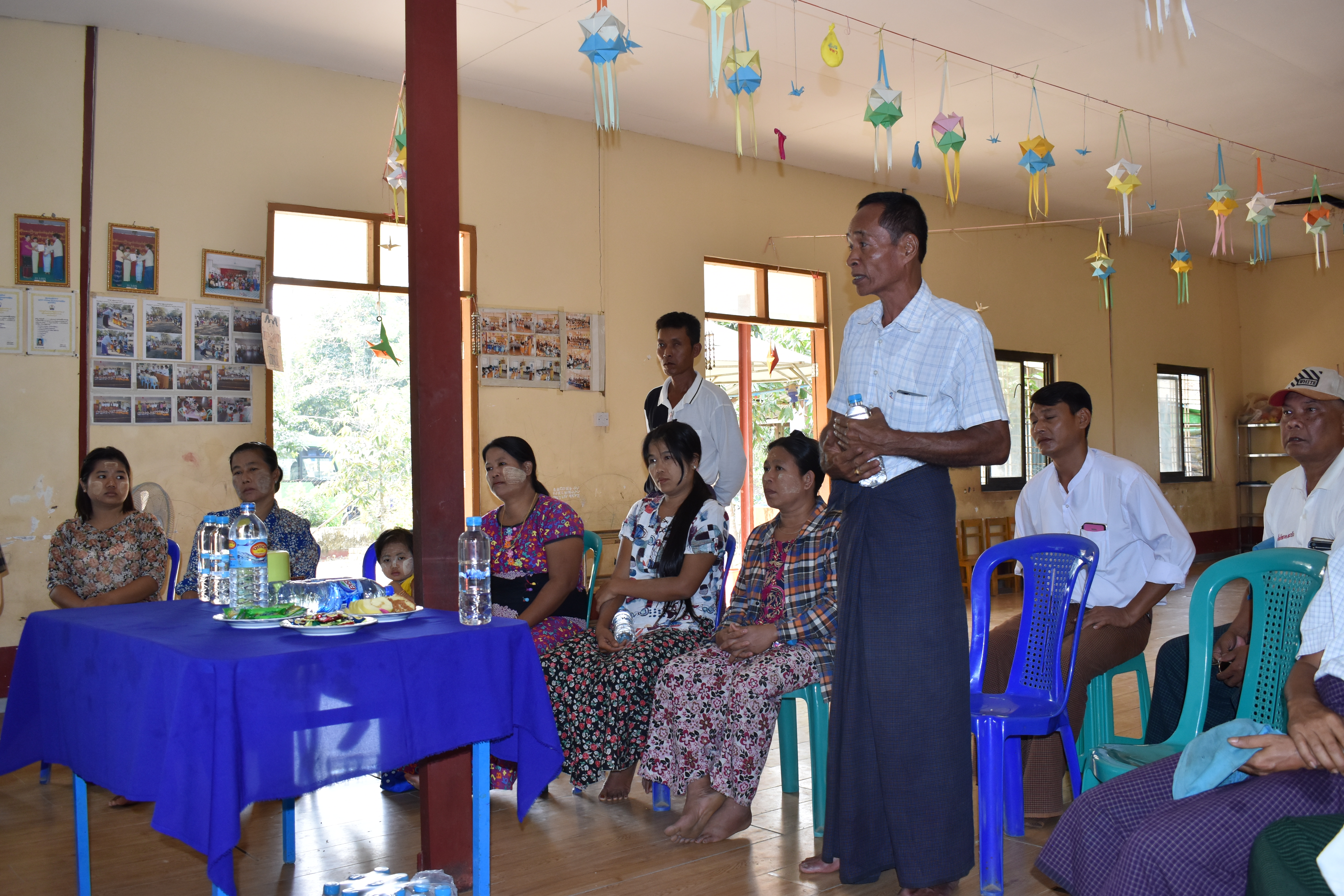In collaboration with FAO, the Myanmar Pig Partnership is working on incorporating effective biosecurity messages into its farmer training initiatives in the Yangon region in preparation for an outbreak
