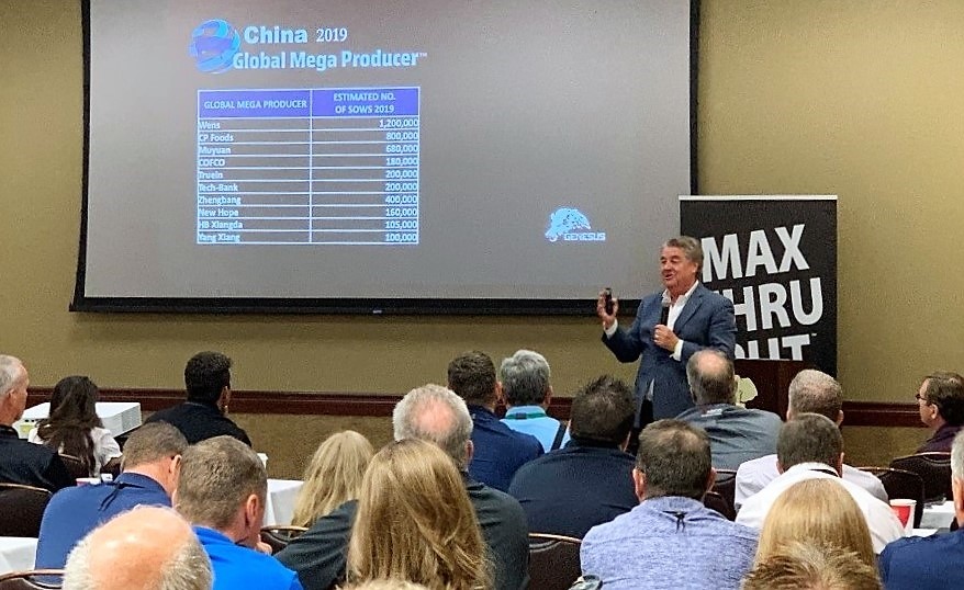 Guest Speaker- Jim Long President-CEO- Genesus Inc. Speaking about African swine fever (ASF) China crisis and its anticipated impact on global markets