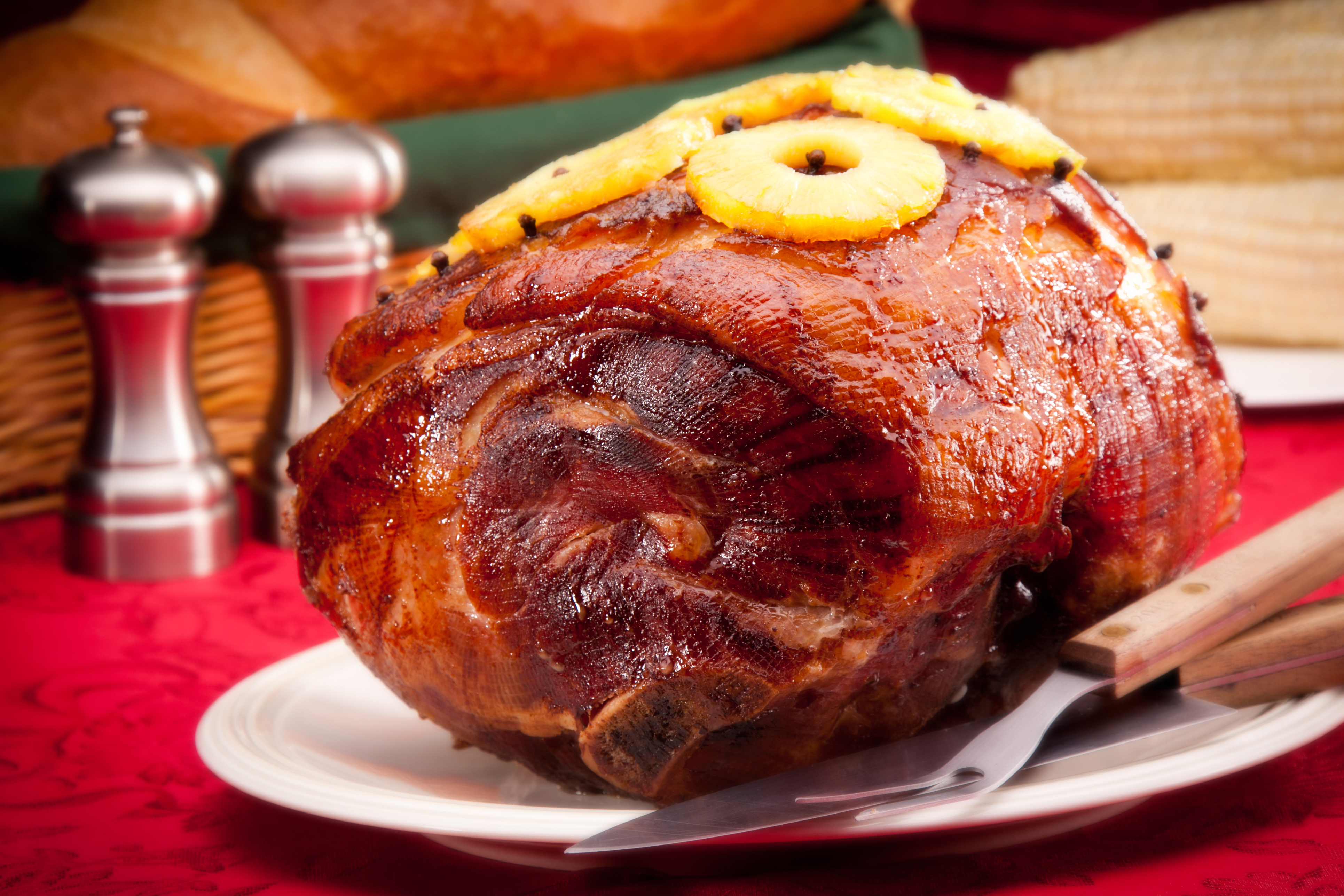 honey glazed ham