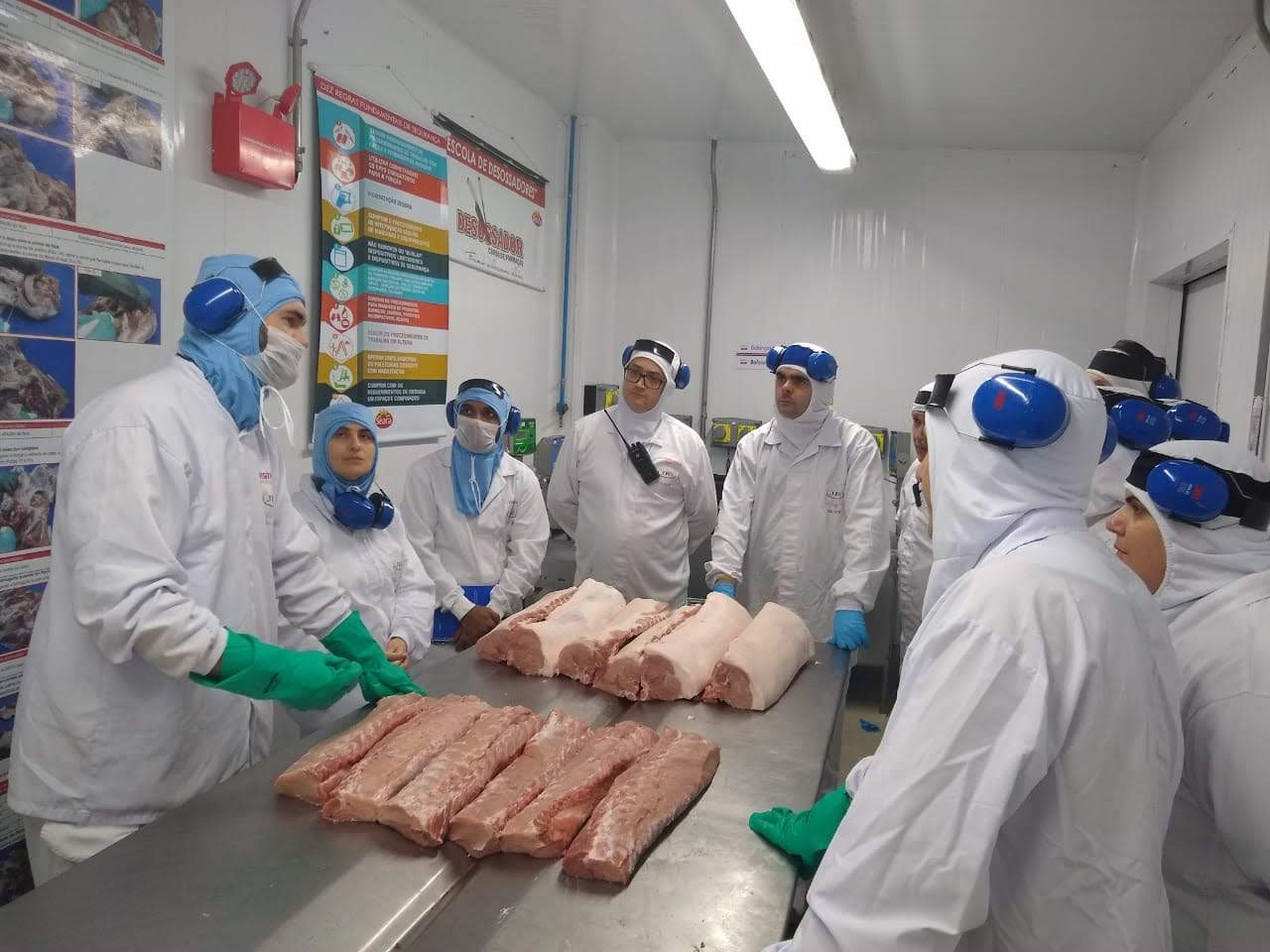 Meat quality training in Brazil