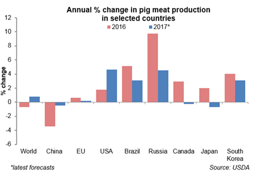 Recovery in Global Pork Production to Drive Exports | The Pig Site