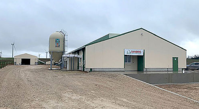 Poultry house for organic egg production: everything is ready for the layers