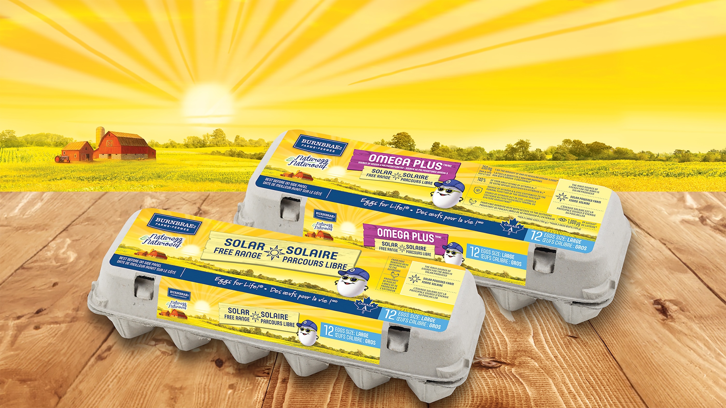 Burnbrae Farms unveils two new sustainable egg choices