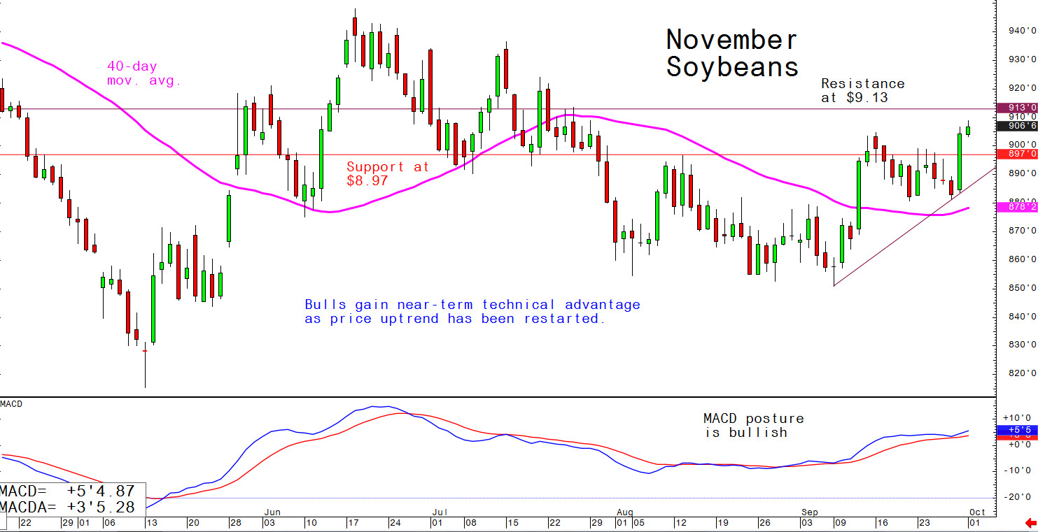 Bulls gain near-term technical advantage as price uptrend has been restarted