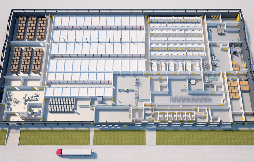 Moy Park nottingham facility floor plan