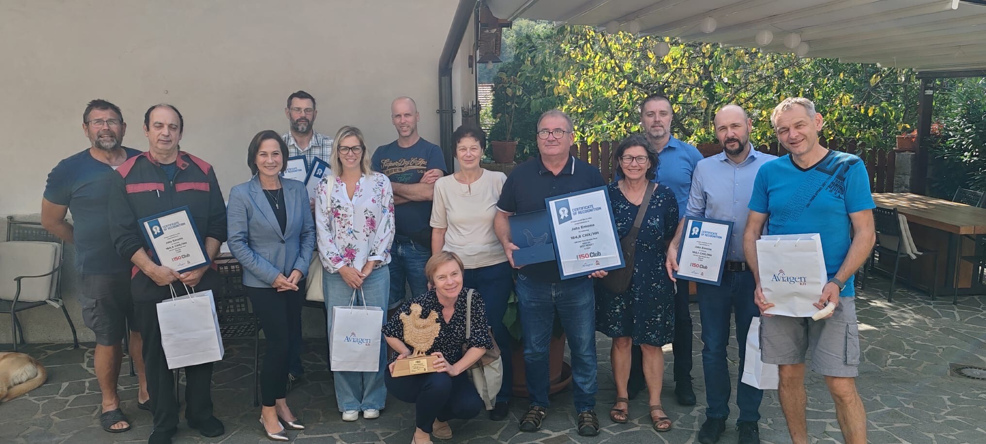 Slovenia’s Jata Emona Farms earn Ross 150 Club status