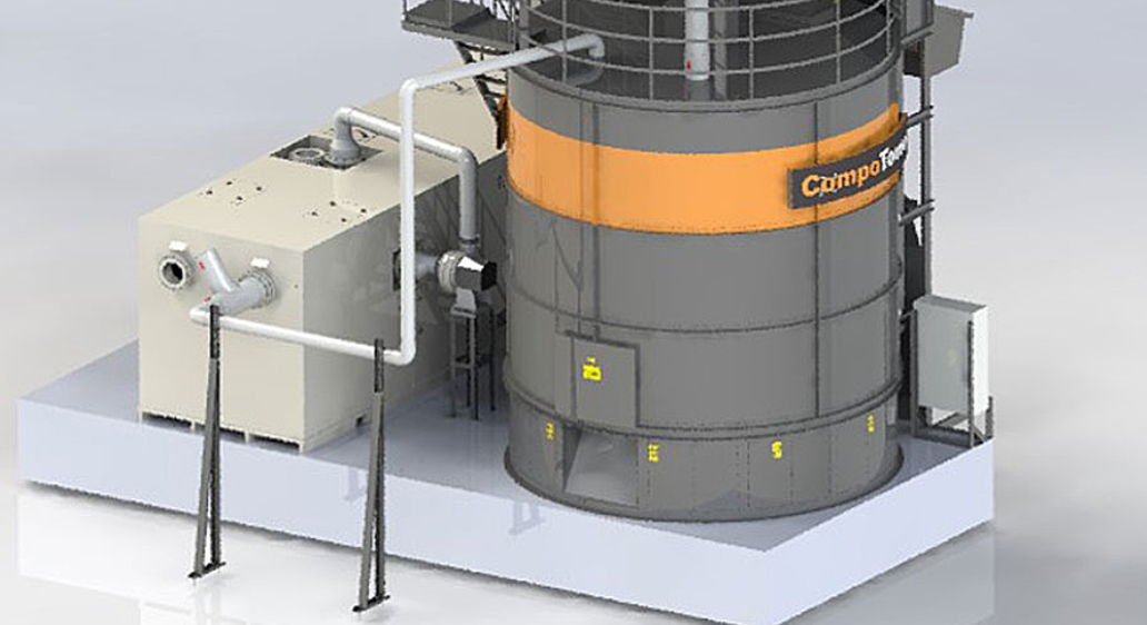 CompoTower air scrubber