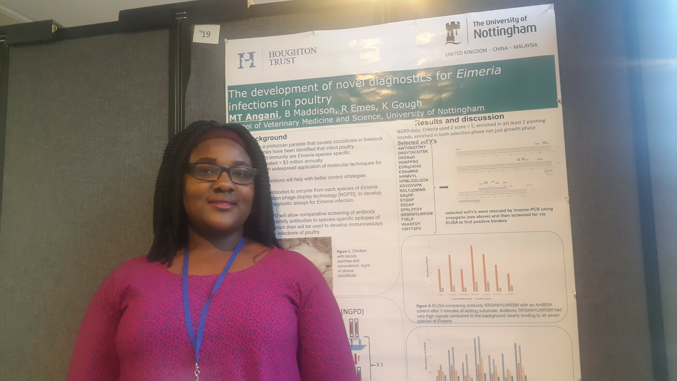 Dr Mary Angani is completing her PhD at the University of Nottingham