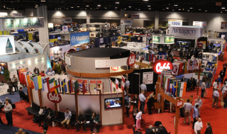 show floor at ippe