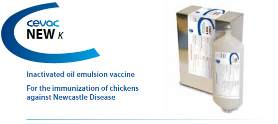 CEVAC® NEW K - For the immunisation of chickens against Newcastle Disease from CEVA