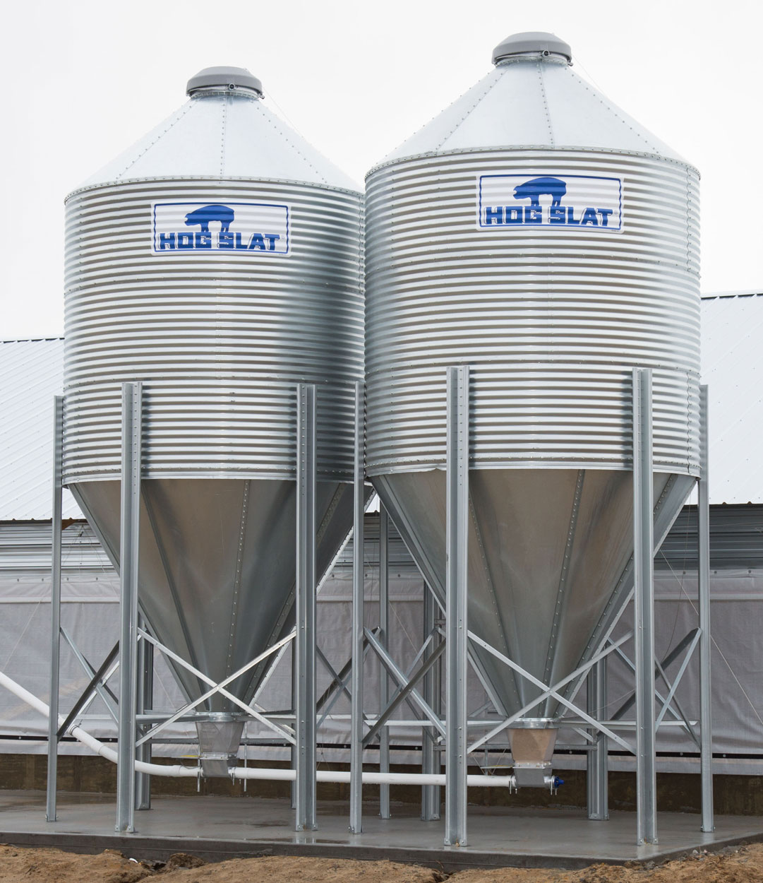 HOG SLAT BULK FEED BINS