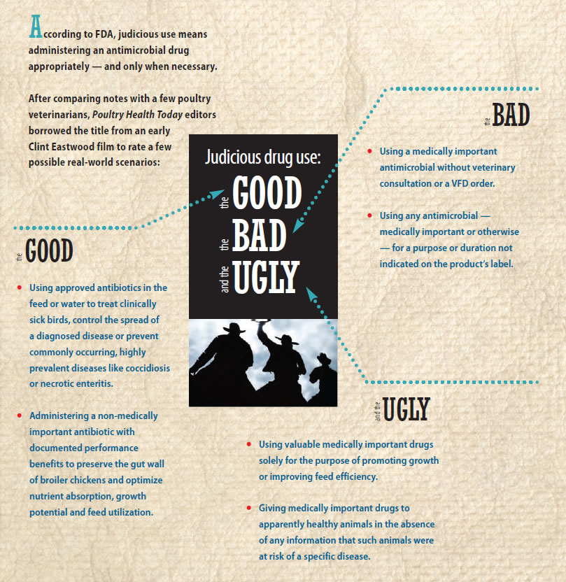 Judicious drug use: The good, the bad and the ugly