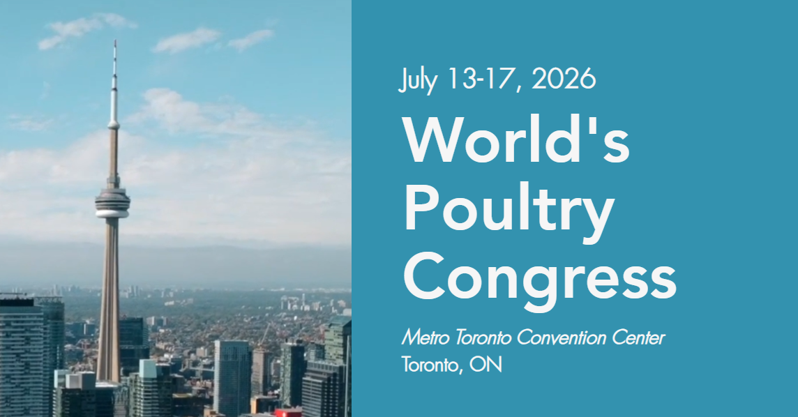 Schedule announced for the 2026 World’s Poultry Congress