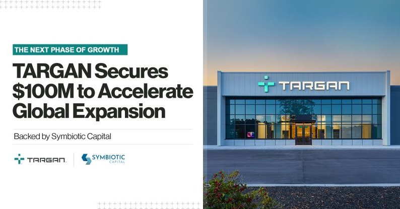 Targan secures $100m growth financing from symbiotic capital