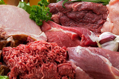 Various meats